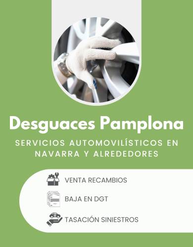 Servicios de desguace en Pamplona